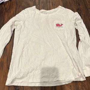 White vineyard vines long sleeve